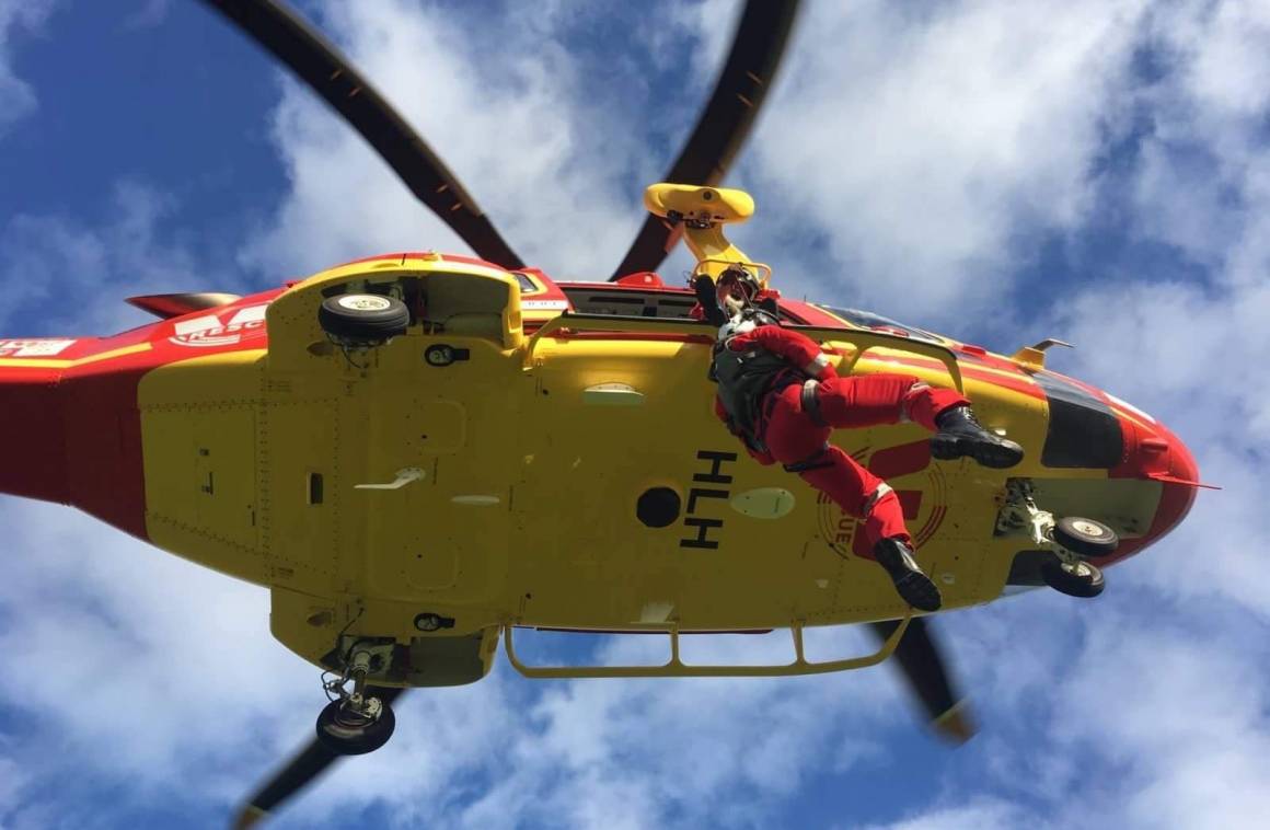 Adding some lift to the Westpac Rescue Helicopter